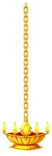 Golden kuthu vilakku